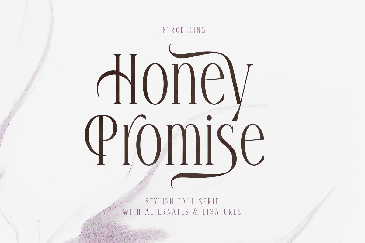 Honey Promise Font preview