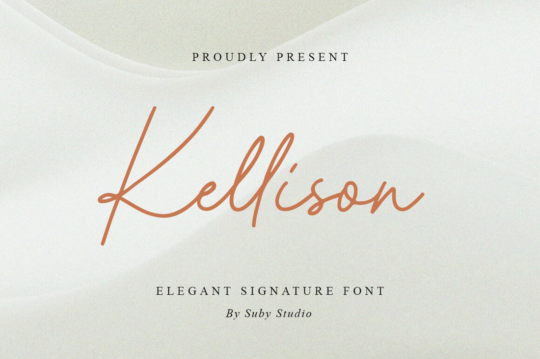 Kellison Font preview