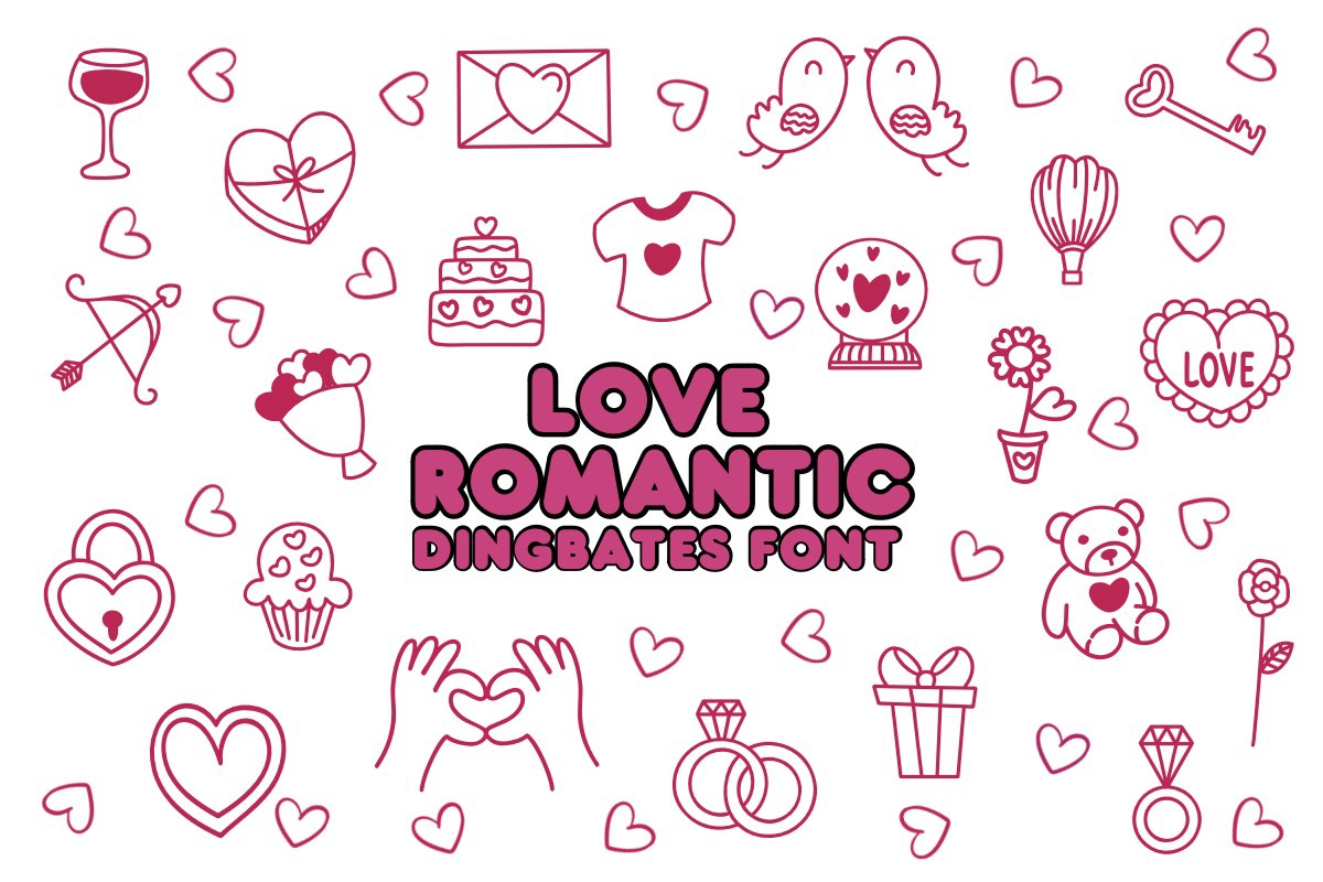 Love Romantic Font preview