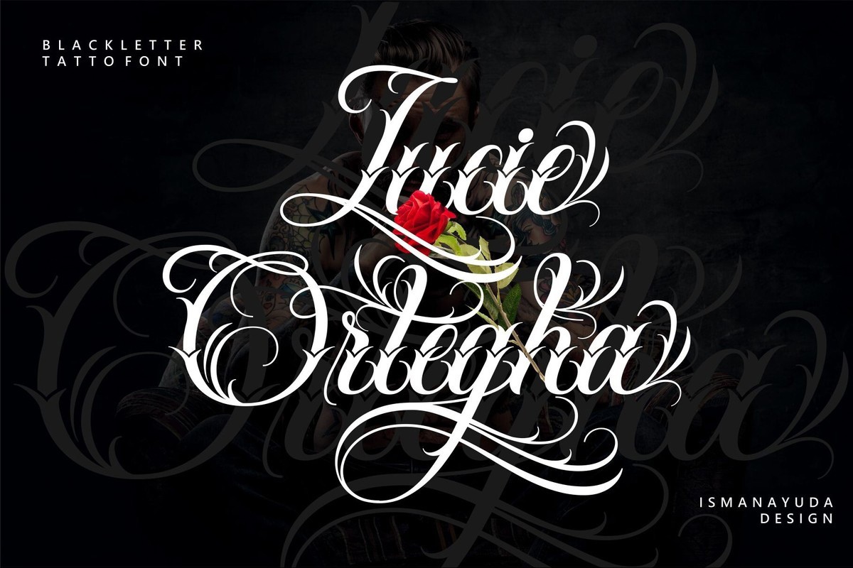 Lucie Ortegha Font preview