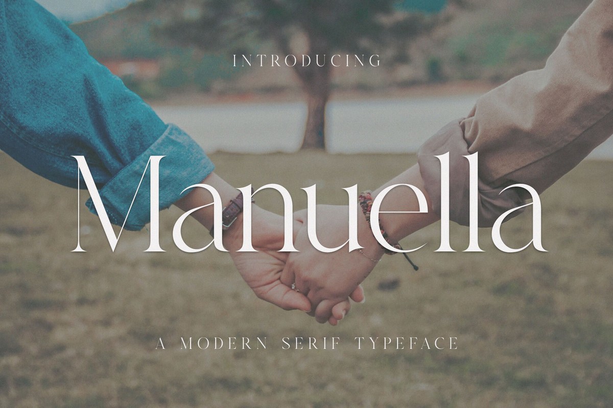 Manuella Font preview