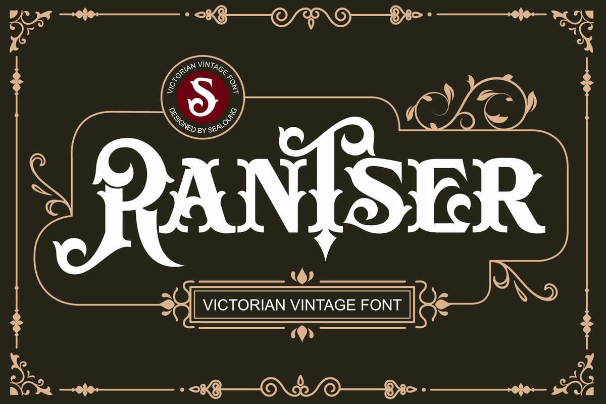 Rantser Font preview