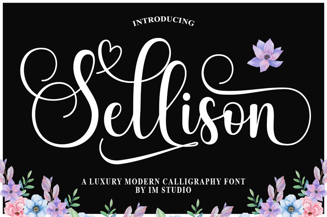 Sellison Font preview