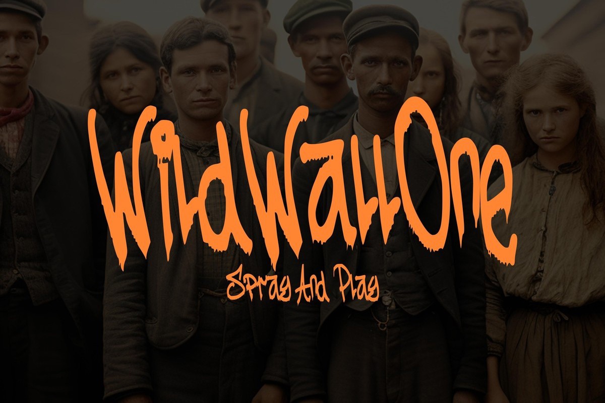 Wildwallone Font preview