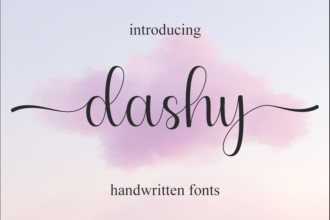 Dashy Font preview