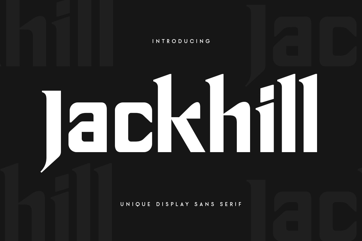 Jackhill Font preview