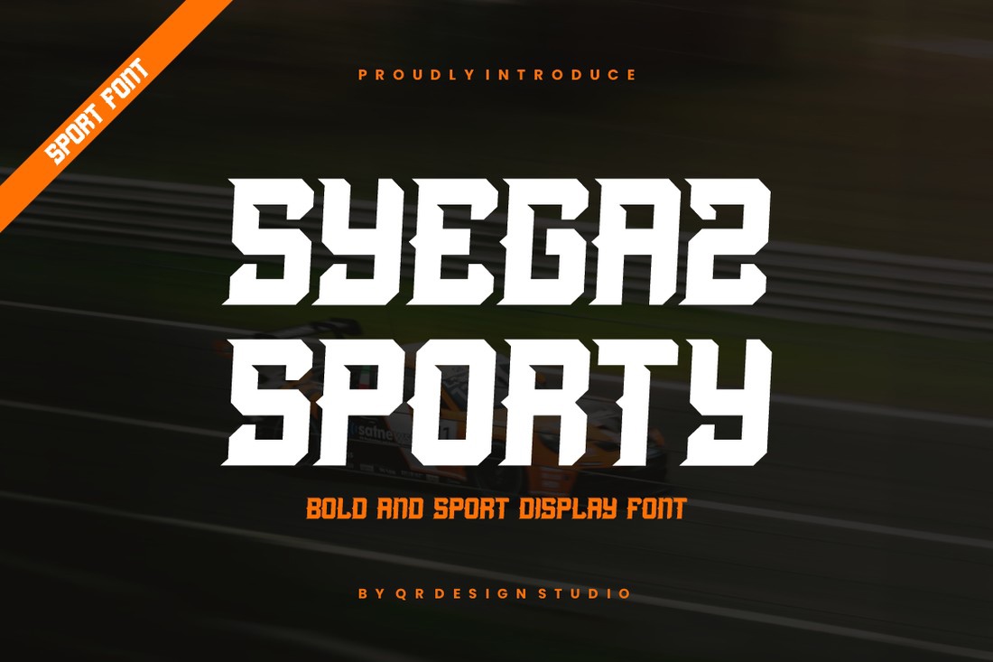 Syegaz Sporty Regular Font preview