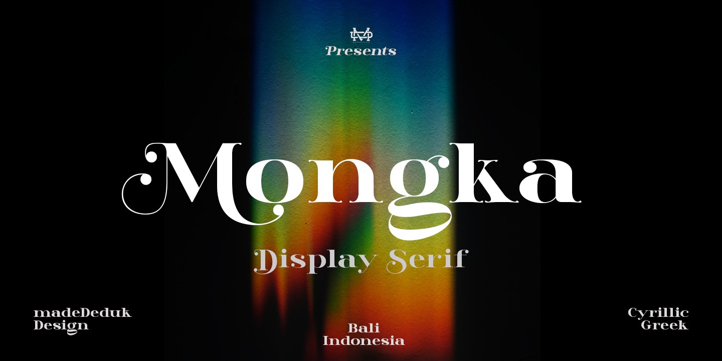 Mongka Font preview