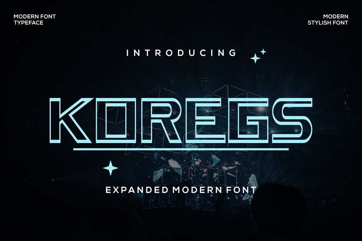 Koregs Font preview