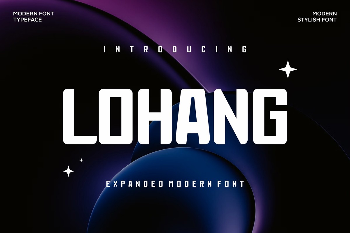 Lohang Font preview