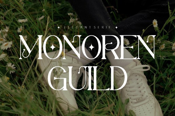 Monoren Guild Font preview