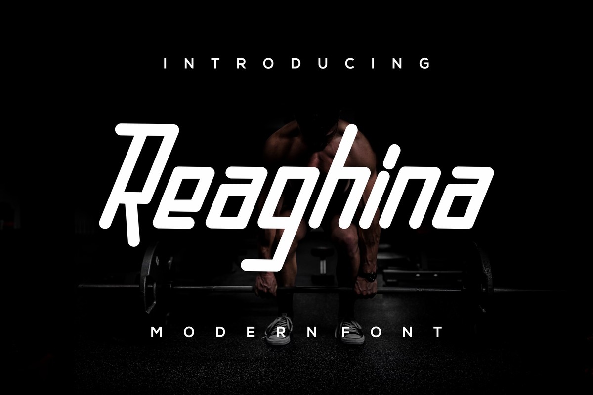 Reaghina Regular Font preview