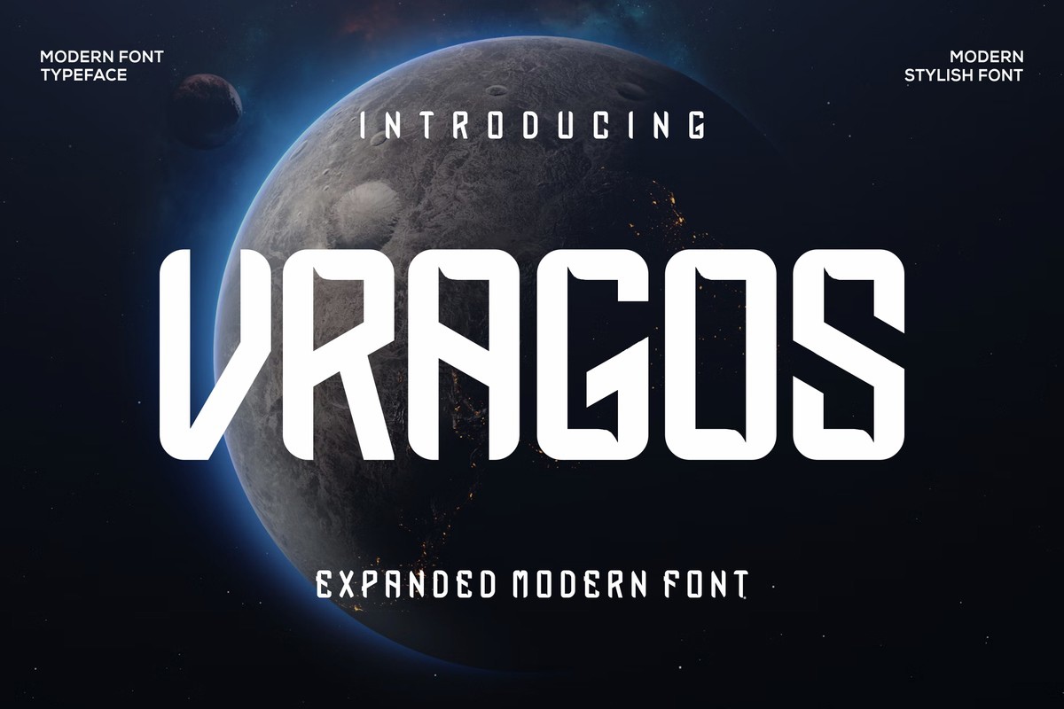 Vragos Font preview