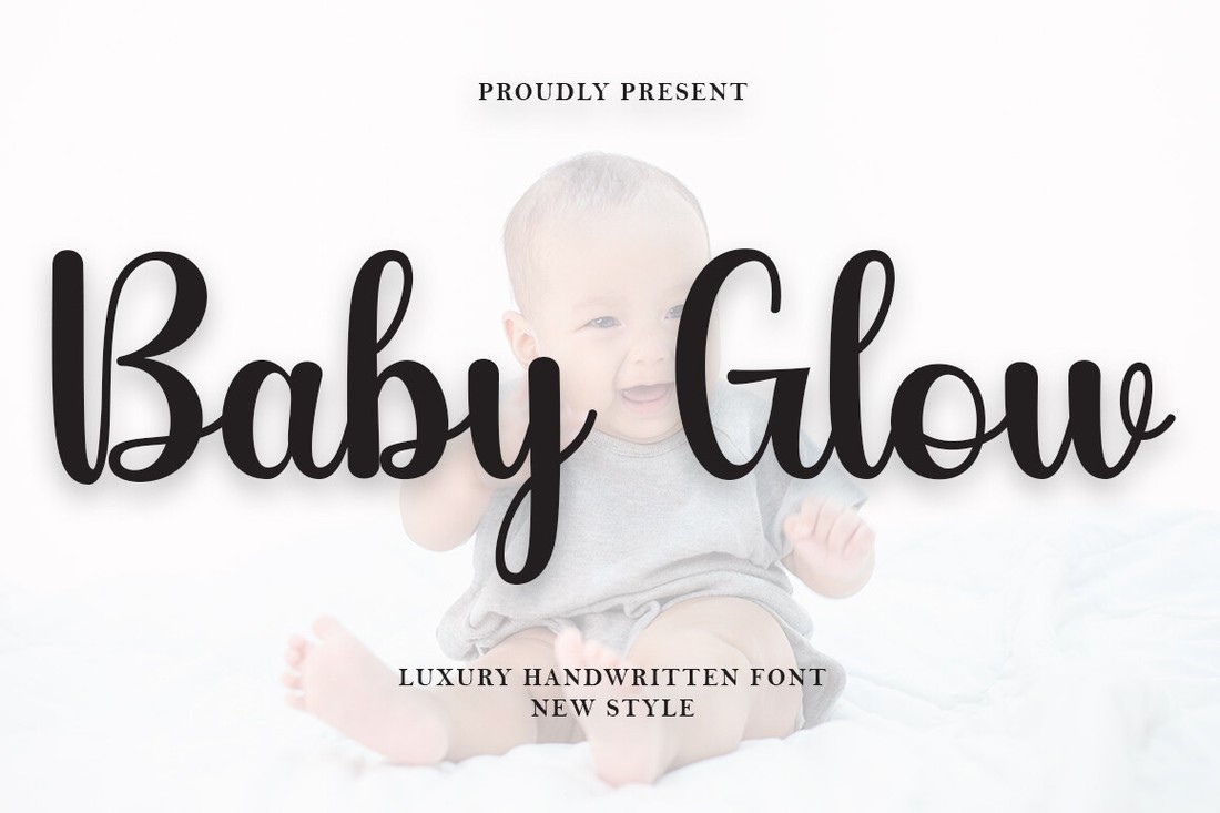 Baby Glow Font preview