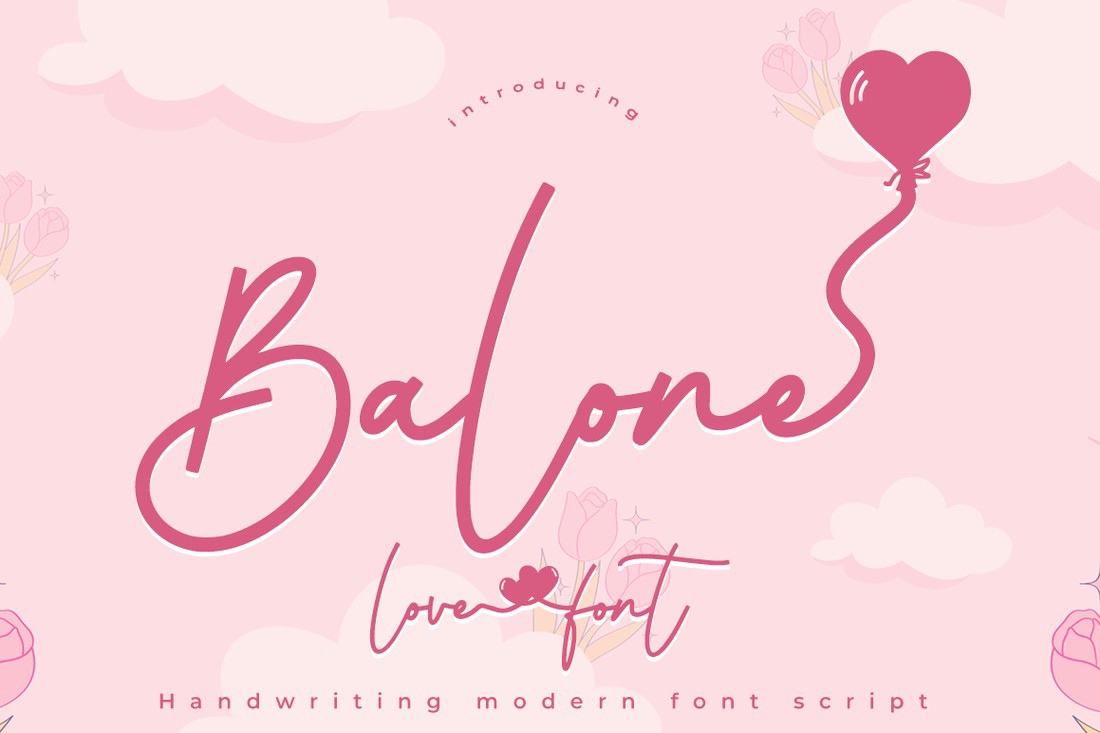 Balone Font preview