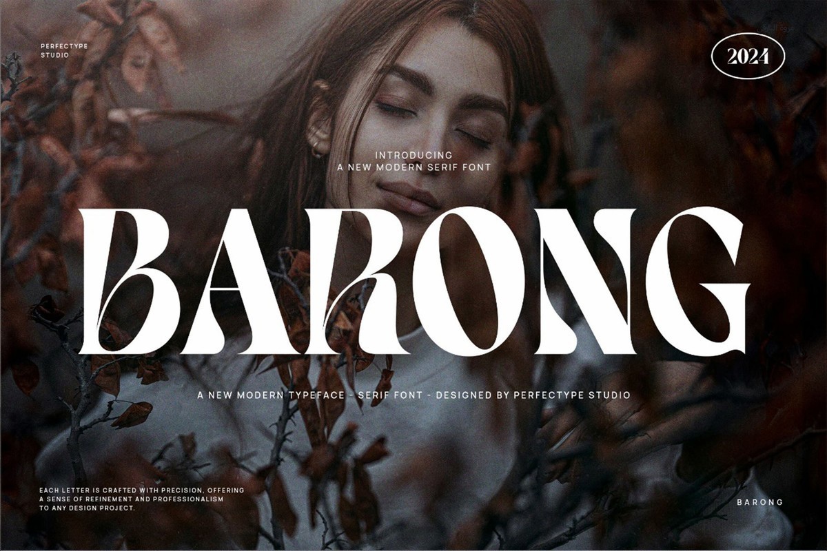 Barong Font preview