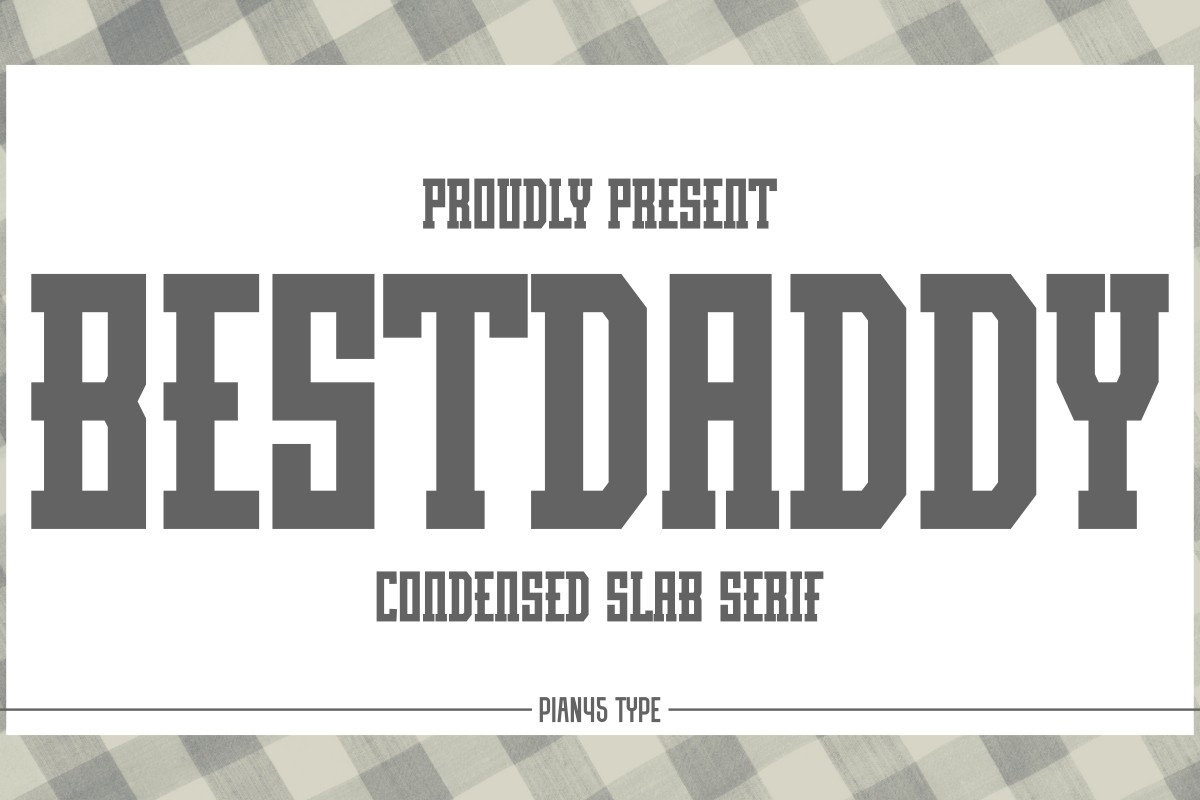 Best Daddy Font preview