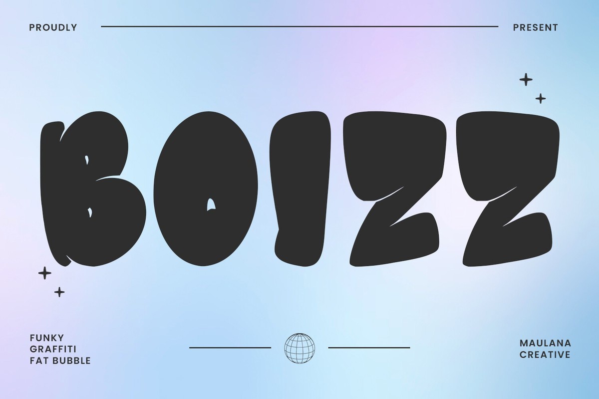 Boizz Font preview