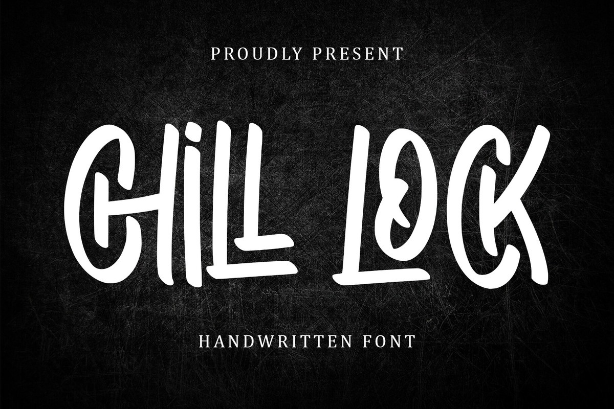 Chill Lock Font preview