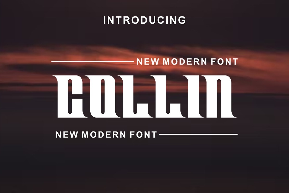 Collins Font preview