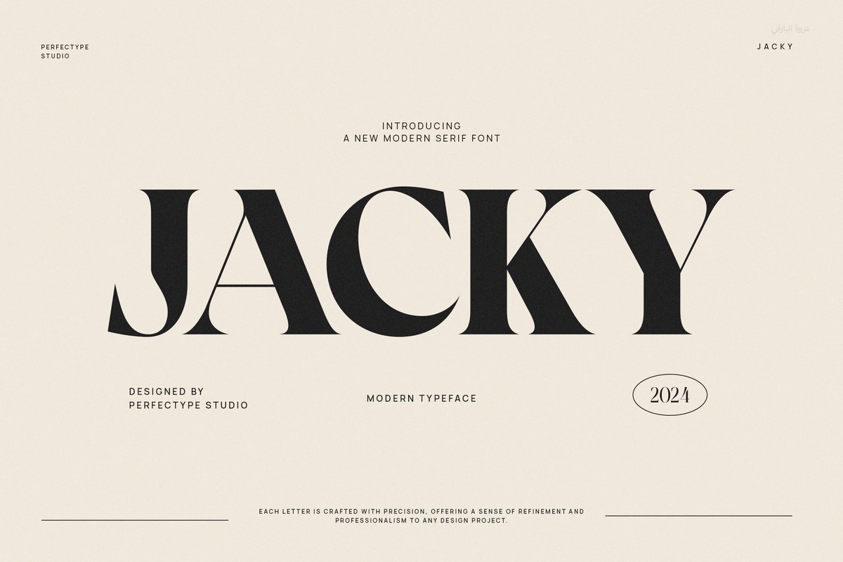 Jacky Font preview