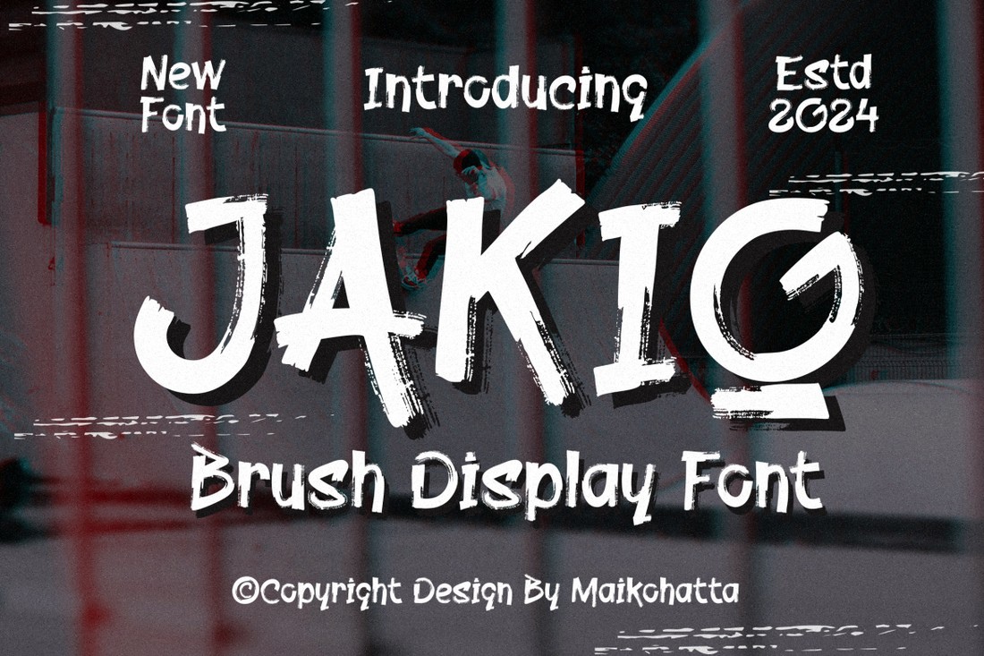 Jakio Font preview