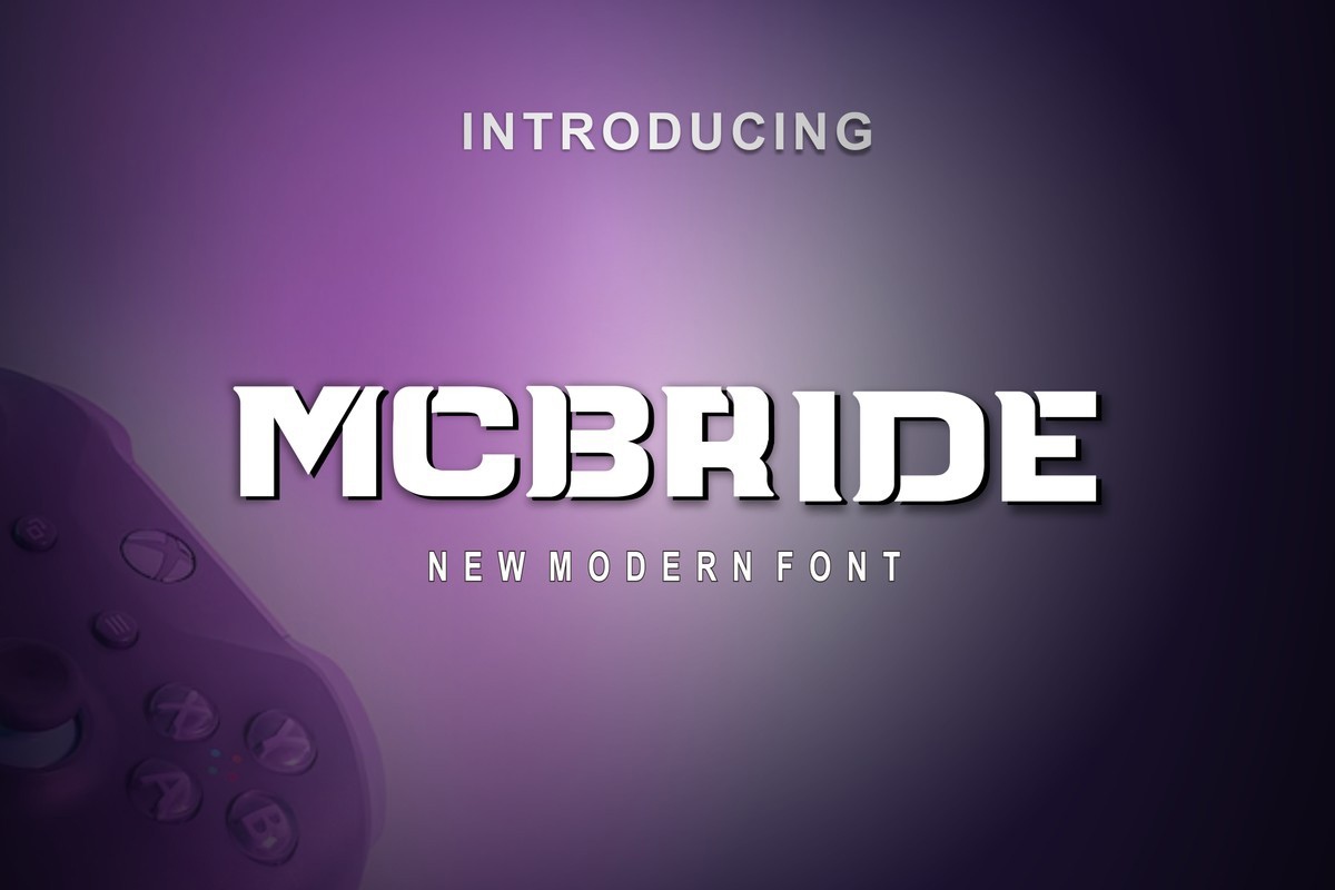 Mcbride Font preview