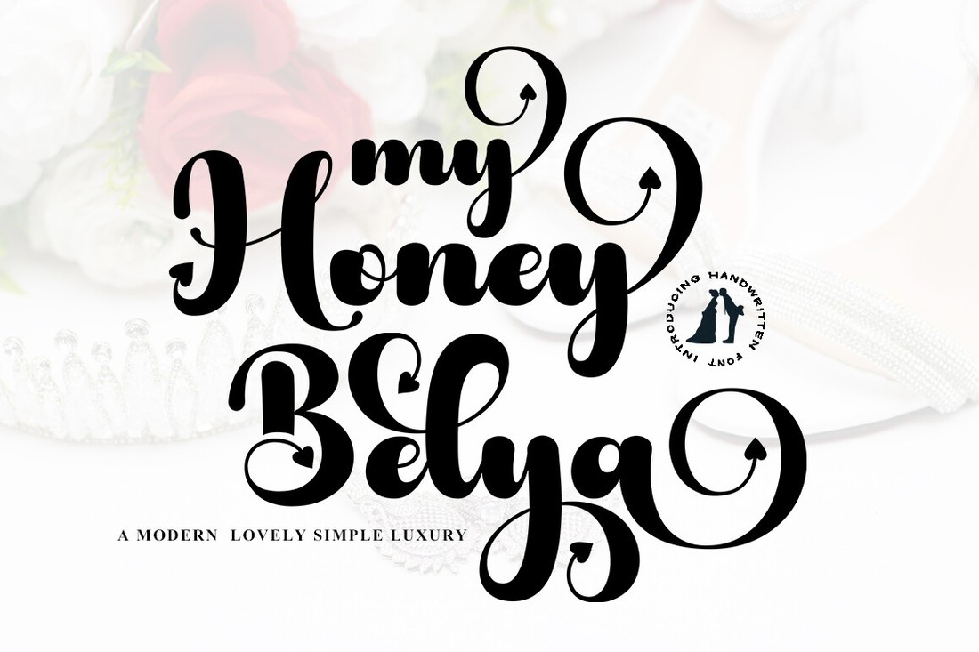 My Honey Belya Font preview