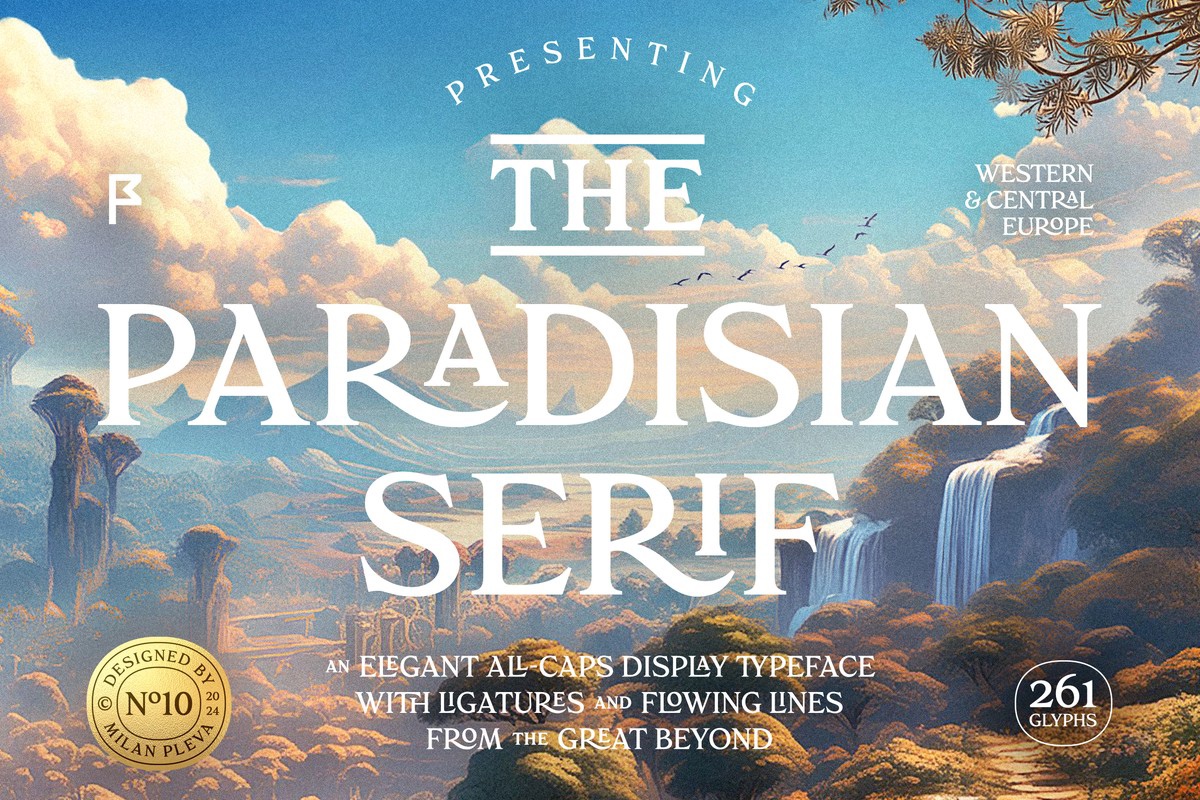 Paradisian Serif Font preview