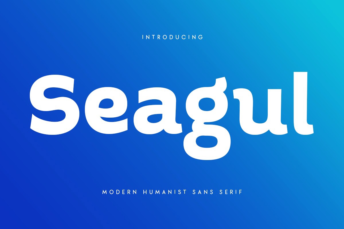 Seagul Font preview