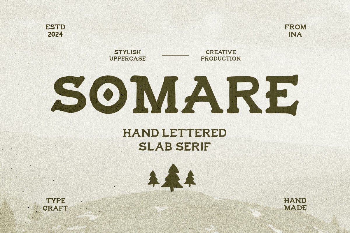 Somare Font preview