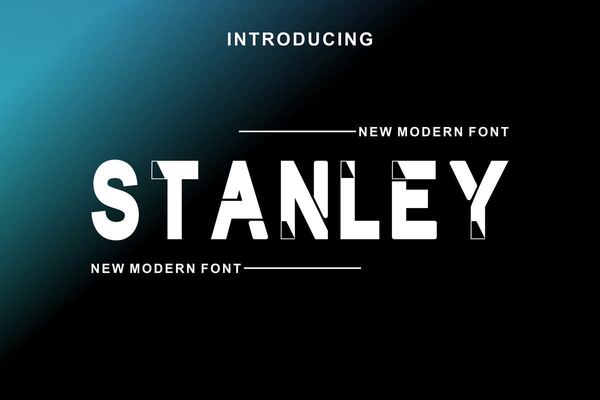 Stanley Font preview