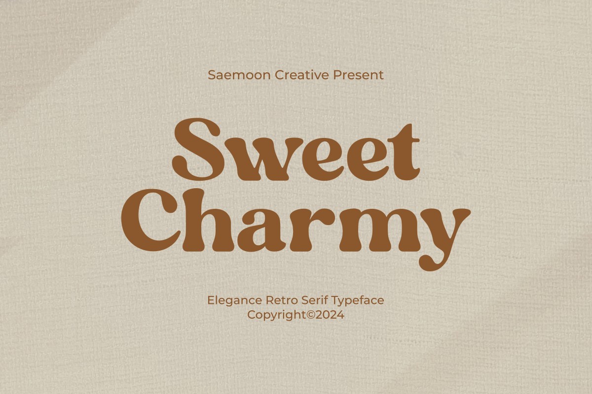 Sweet Charmy Font preview