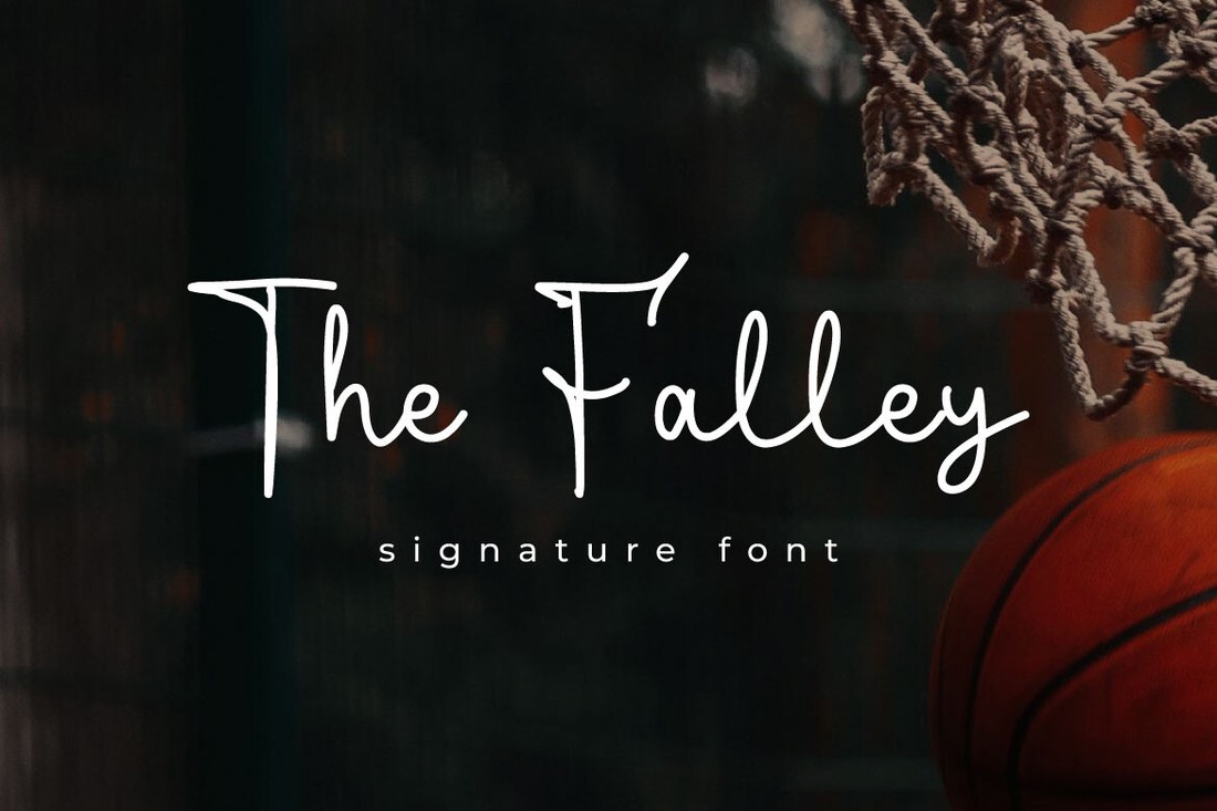 The Falley Font preview