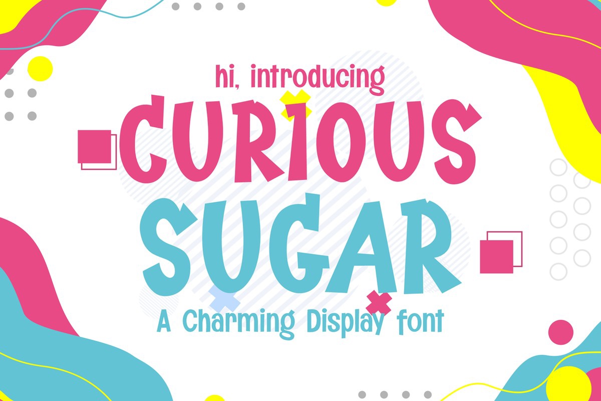 Curious Sugar Font preview