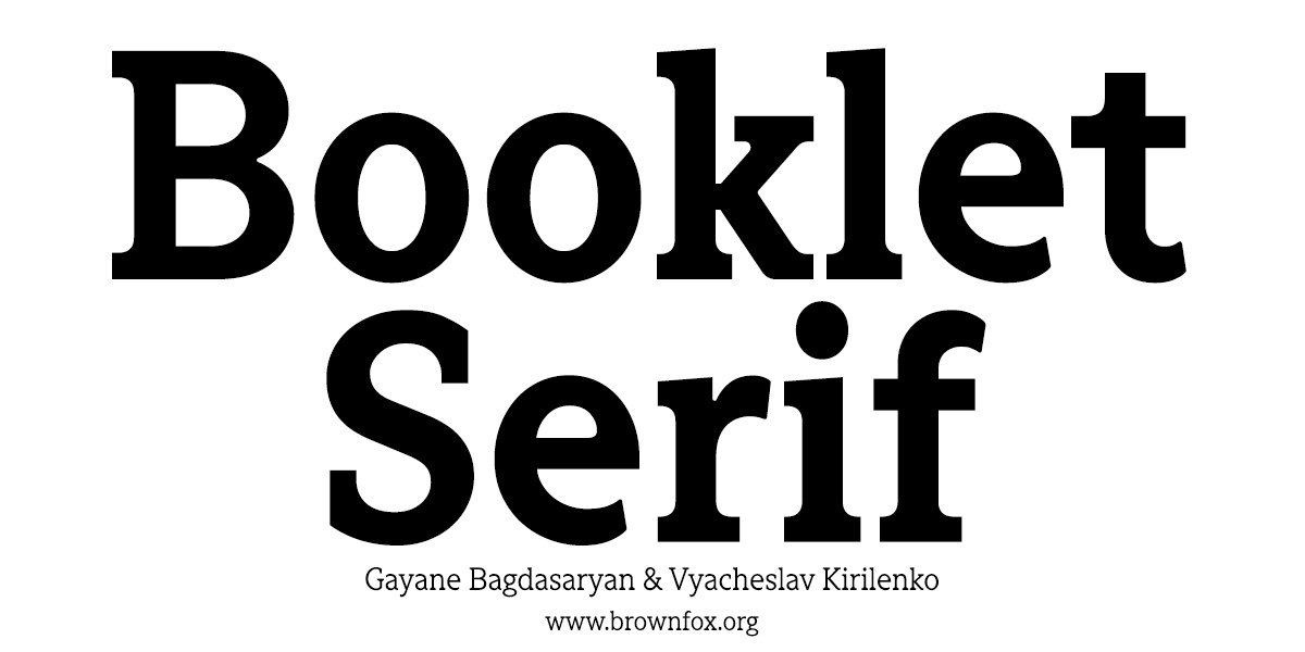 Booklet Serif Font preview