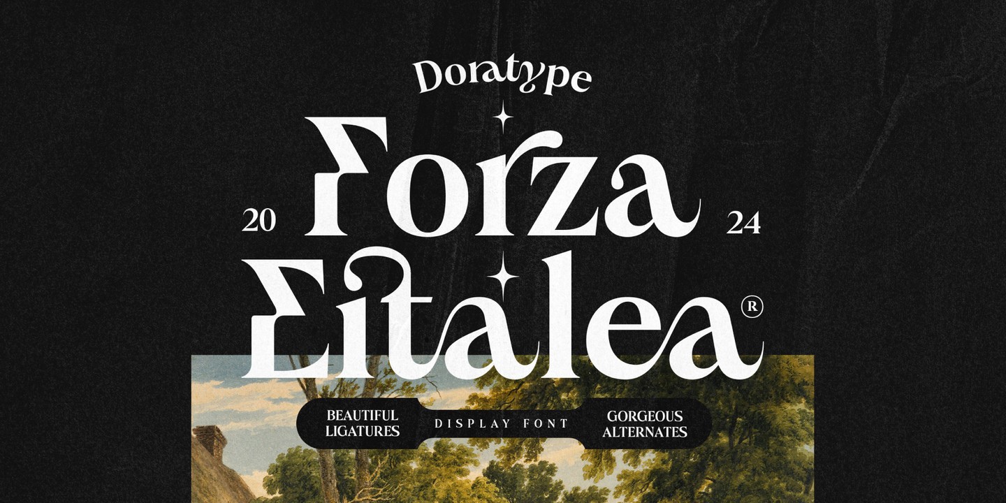 Forza Eitalea Font preview