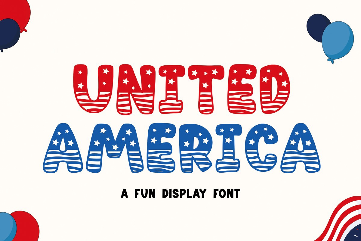 United America Font preview