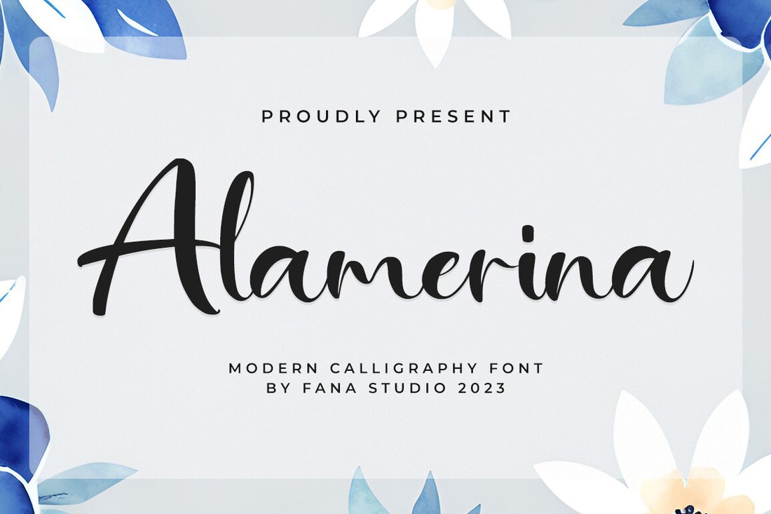 Alamerina Font preview