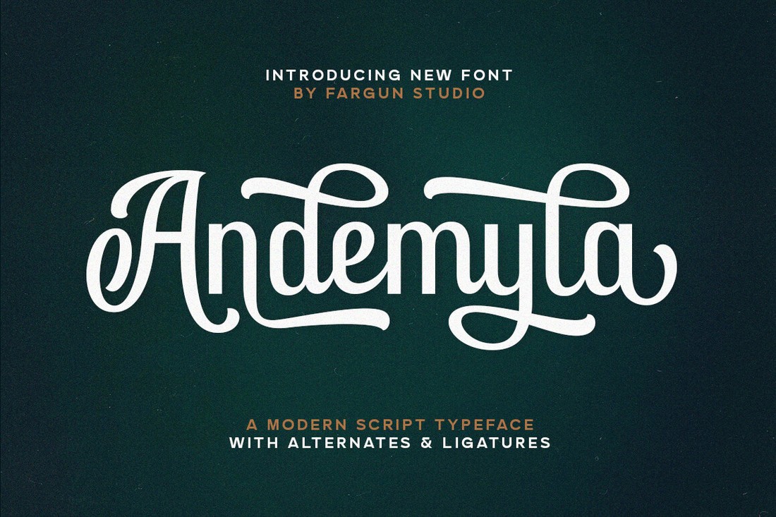 Andemyla Font preview