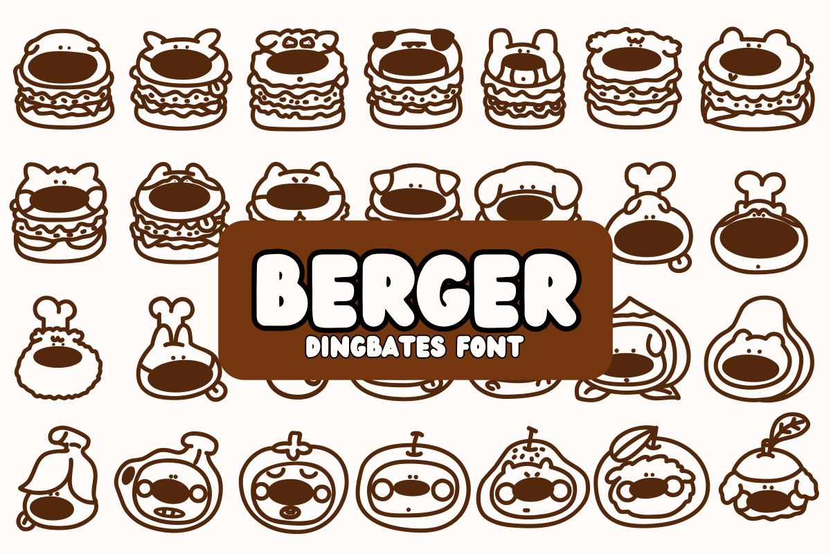 Berger Font preview