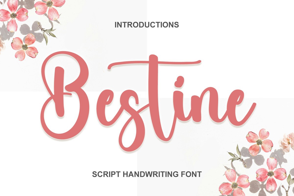 Bestine Font preview