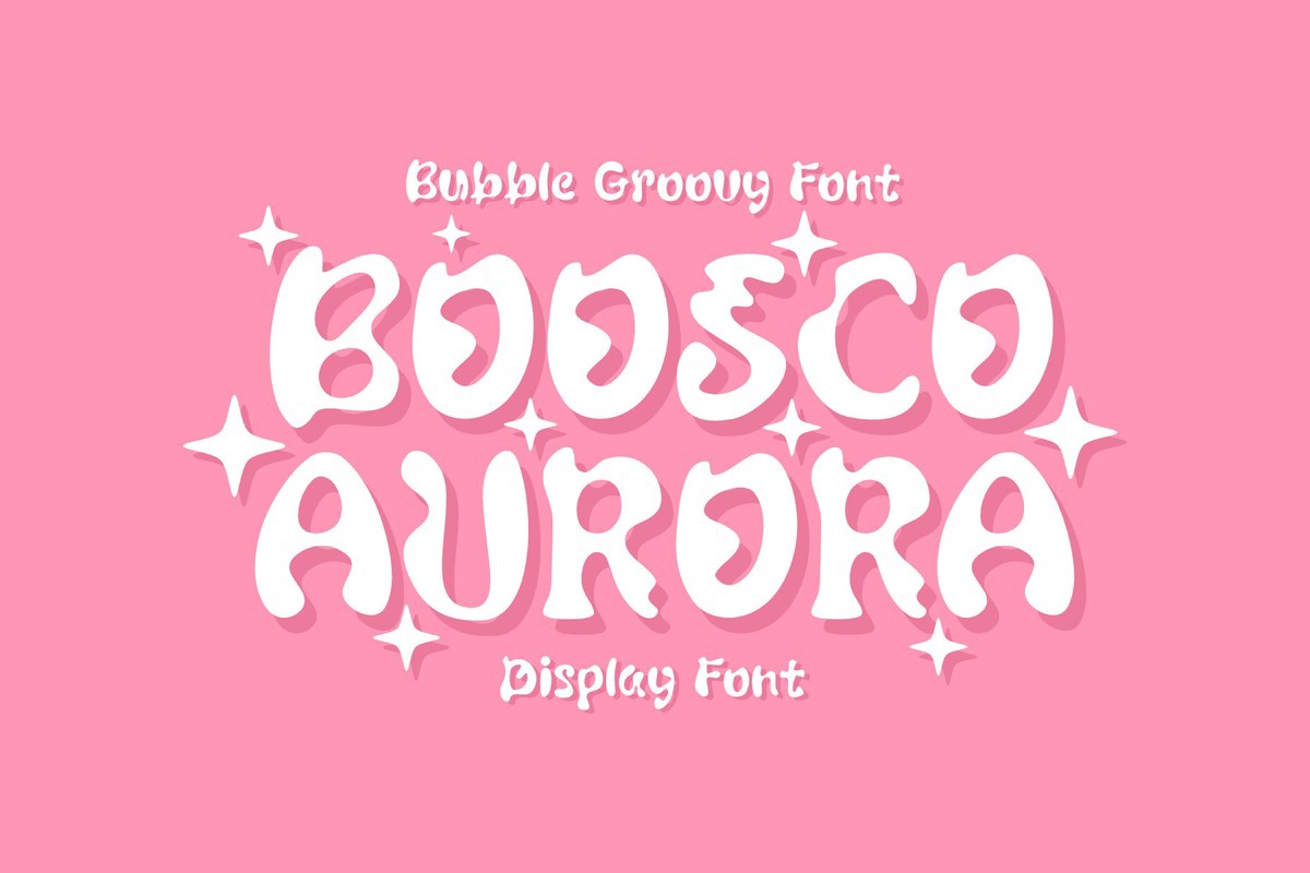 Boosco Aurora Font preview