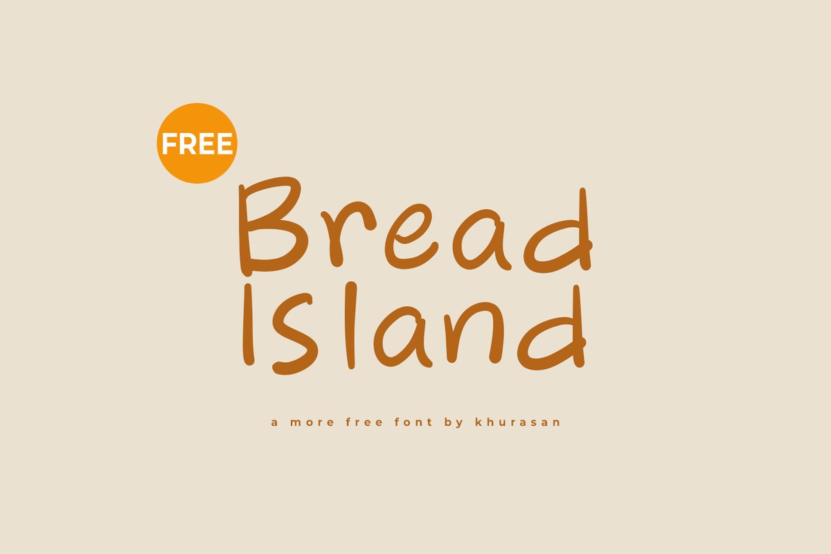 Bread Island Font preview