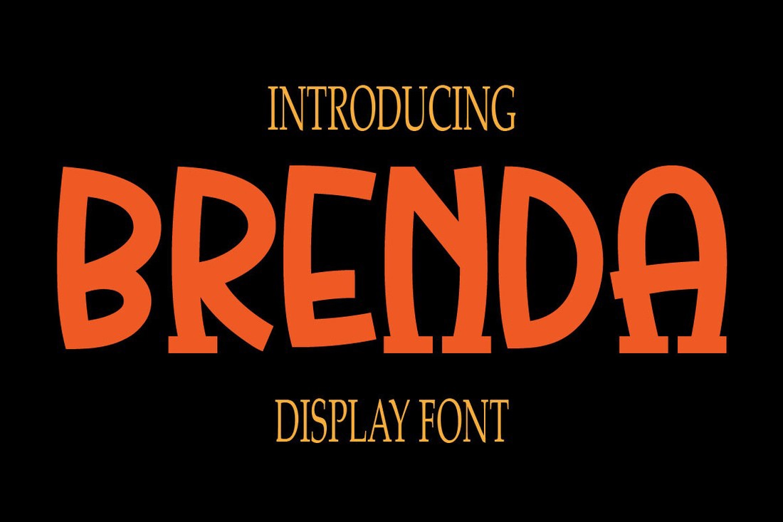 Brenda Font preview