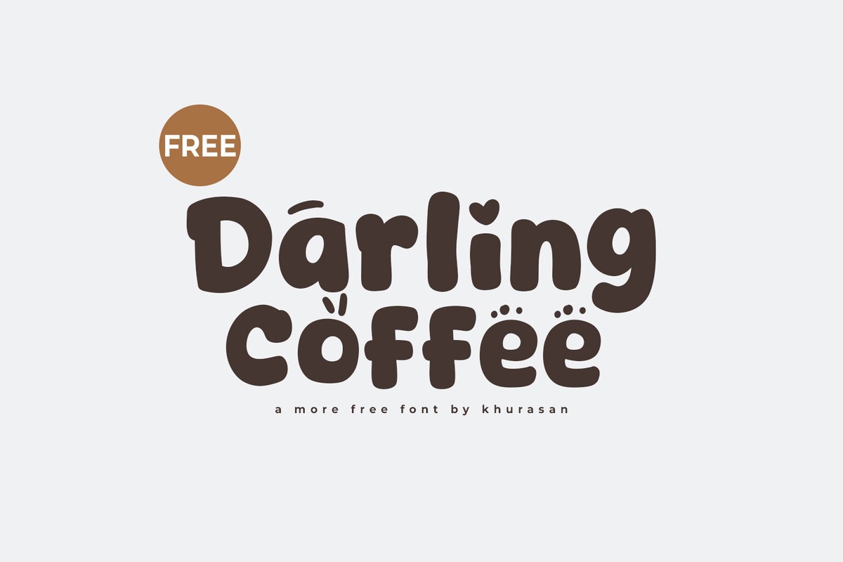 Darling Coffee Font preview