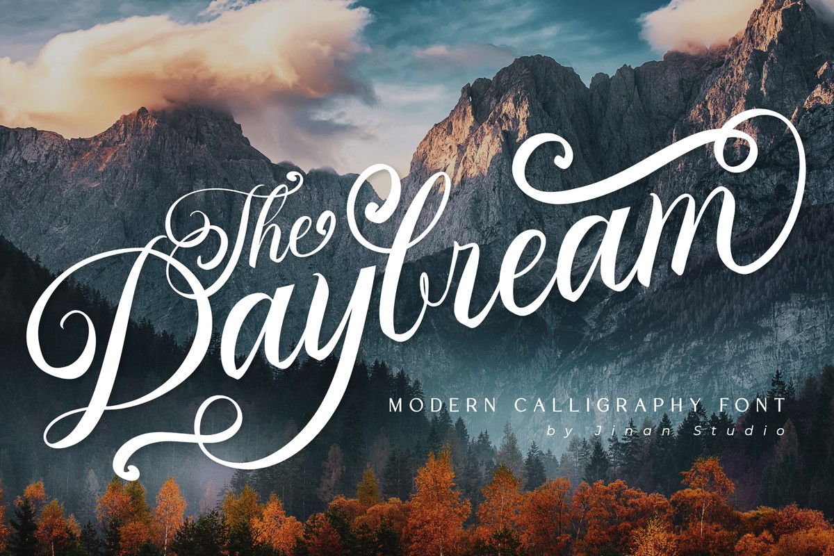 Daybream Font preview