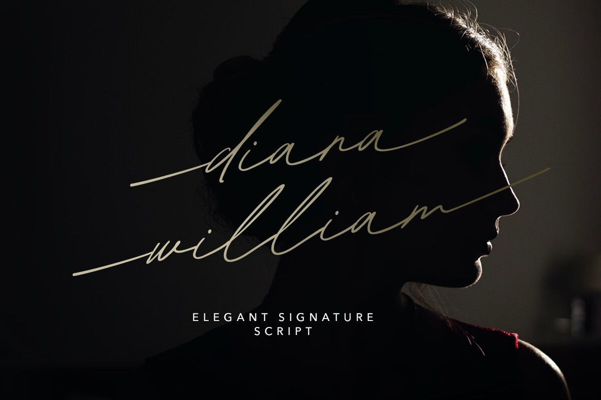 Diana William Font preview