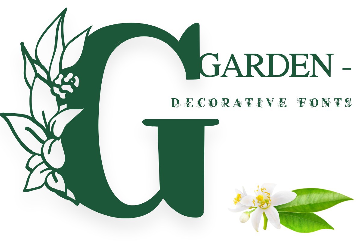 Garden Font preview