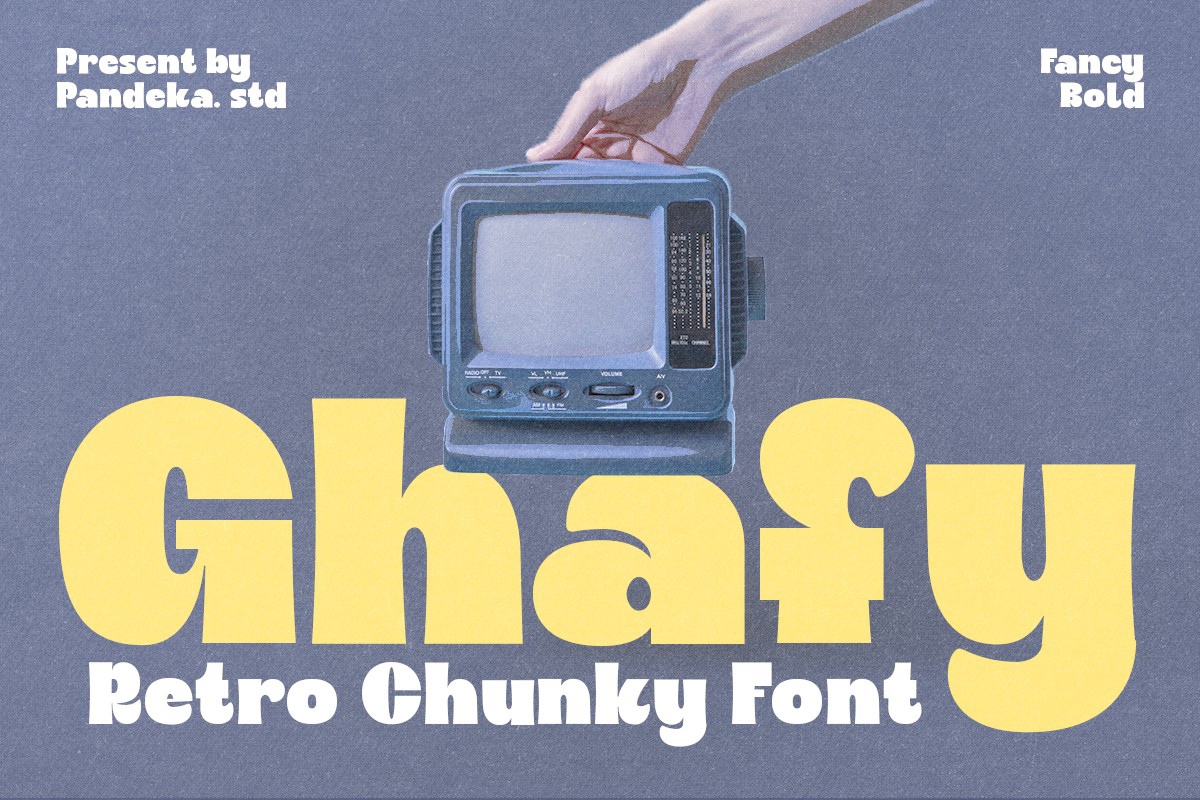 Ghafy Font preview